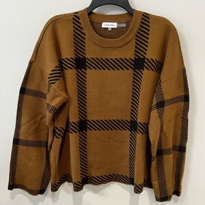 Calvin Klein Brown & Black Women’s Sweater